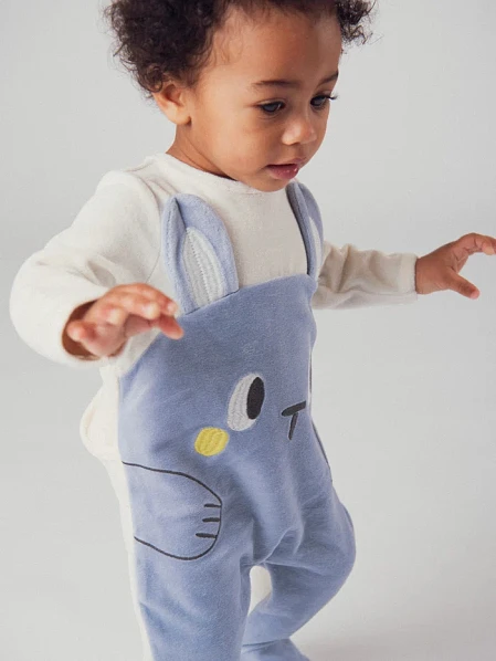 Βρεφική Πιτζάμα για Αγόρια Playful Bunny