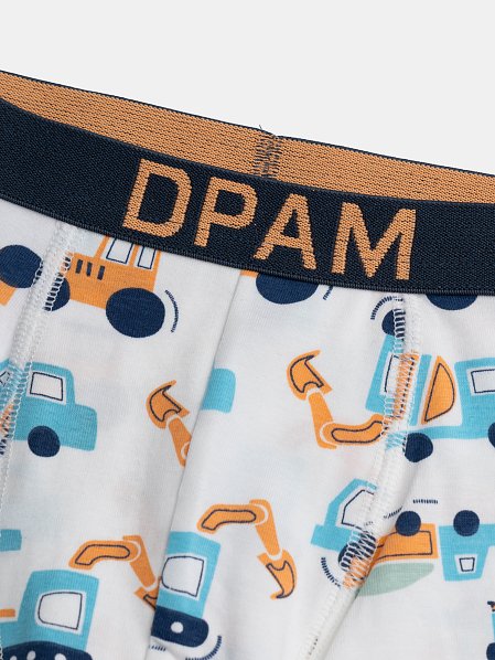 Παιδικό Σετ Εσωρούχων για Αγόρια Trucks Boxers
