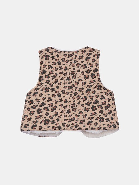 Βρεφικό Γιλέκο 2 σε 1 για Κορίτσια Fluffy Vest