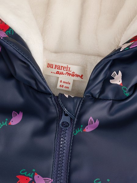 Βρεφικό Μπουφάν για Κορίτσια Cozy Birdie