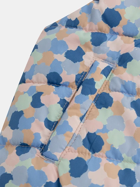Βρεφικό Μπουφάν 2 σε 1 για Κορίτσια Polka & Abstract