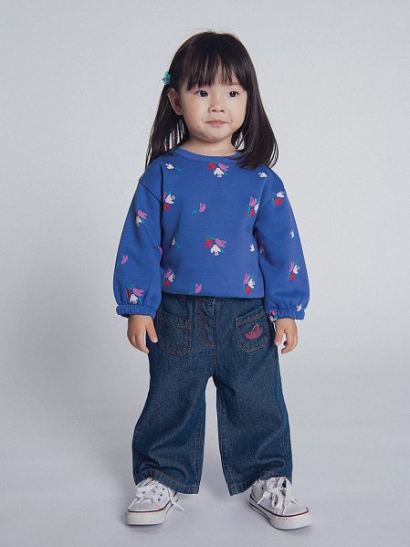 Βρεφικό Παντελόνι Τζιν για Κορίτσια Birdie Denim