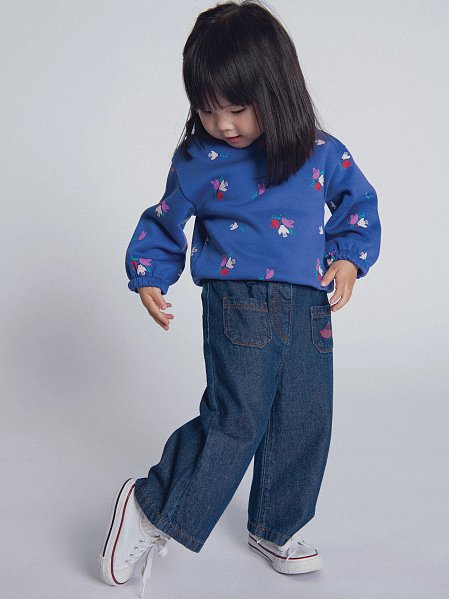Βρεφικό Παντελόνι Τζιν για Κορίτσια Birdie Denim