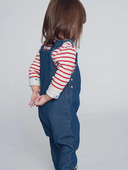 Βρεφική Σαλοπέτα για Κορίτσια Bloomer Denim