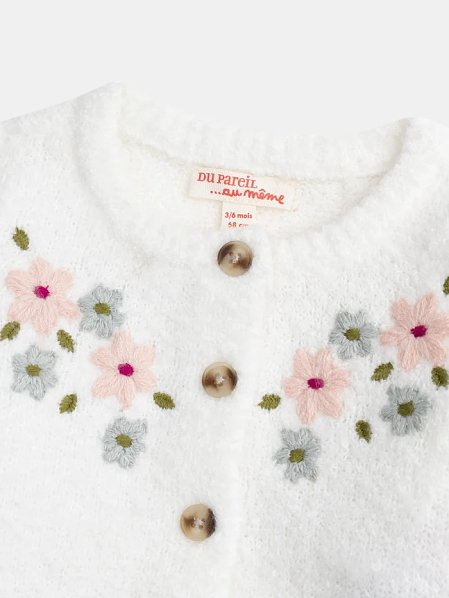 Βρεφική Ζακέτα για Κορίτσια Fluffy Blossom
