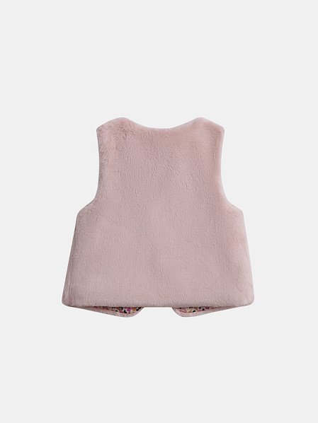 Βρεφικό Γιλέκο για Κορίτσια Pink Furry