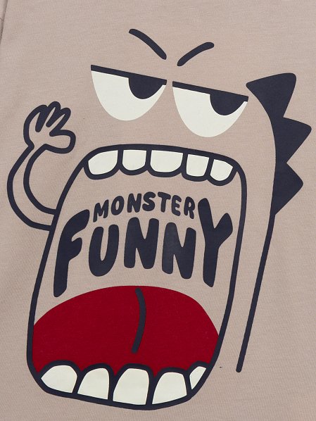 Παιδική Μπλούζα για Αγόρια Funny Monster