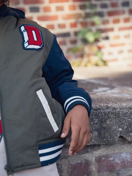 Παιδικό Μπουφάν για Αγόρια Varsity Khaki