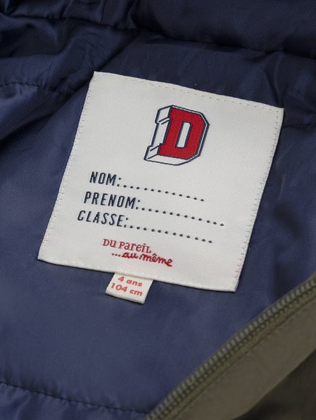 Παιδικό Μπουφάν για Αγόρια Varsity Khaki