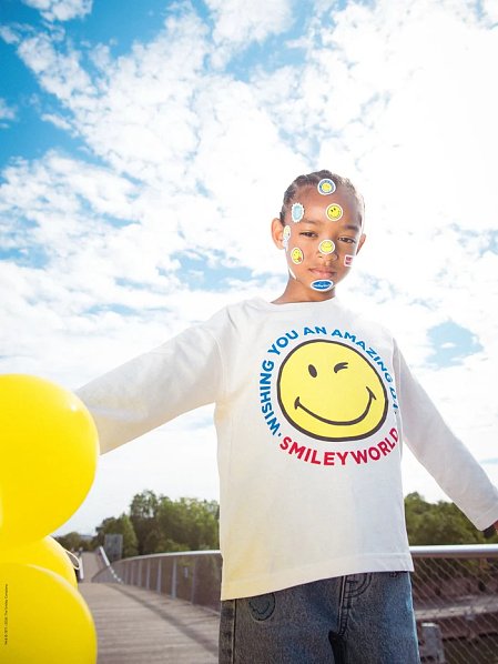 Παιδική Μπλούζα για Αγόρια Smiley Day