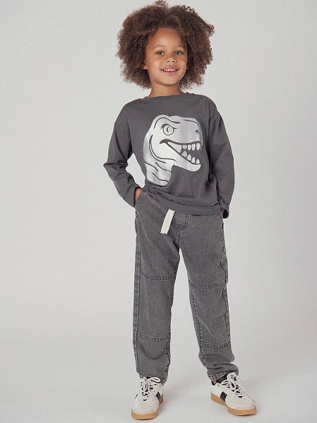 Παιδικό Παντελόνι για Αγόρια Grey Jogger