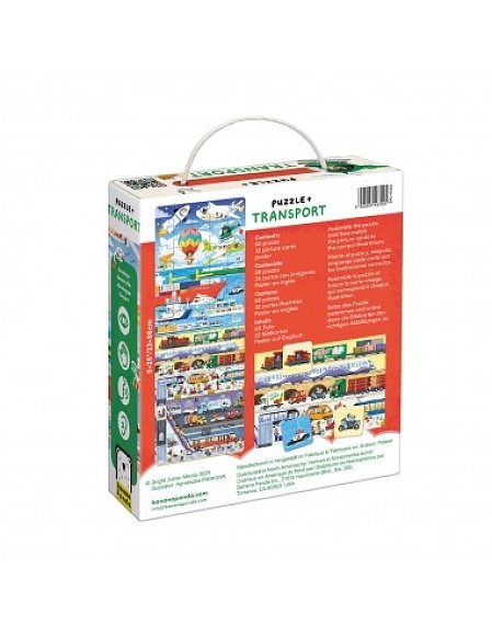 Παιδικό Παζλ Banana Panda Puzzle + Transport 4+