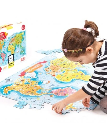 Παιδικό Παζλ Banana Panda What in The World Explorers 6+