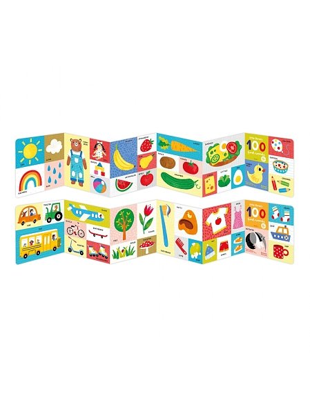 Παιδικό Παιχνίδι Banana Panda - Μικρή βιβλιοθήκη Οι πρώτες μου 100 λέξεις