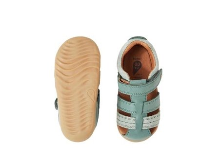 Βρεφικά Πέδιλα Bobux Step up Roam Sandal για Αγόρια Iceberg Green (Μεγέθη 18-22)