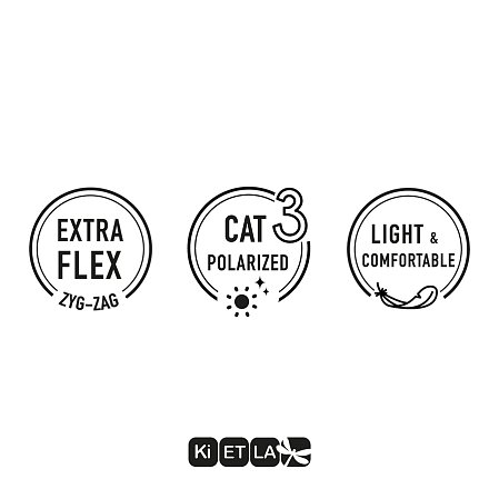 KiETLA BuZZ Παιδικά Γυαλιά Ηλίου Khaki 4-6 ετών