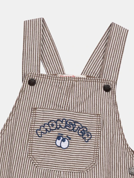 Βρεφική Σαλοπέτα για Αγόρια Striped Monster