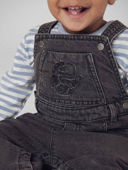 Βρεφική Σαλοπέτα για Αγόρια Denim Dinosaur