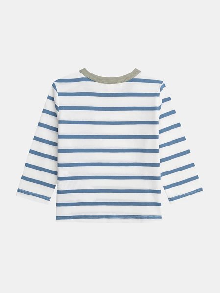 Βρεφική Μπλούζα για Αγόρια Blue Stripes