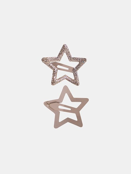 Παιδικά Τσιμπιδάκια Μαλλιών Glitter Stars