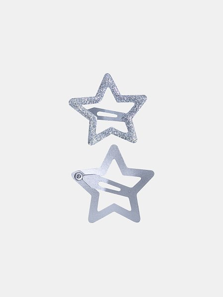 Παιδικά Τσιμπιδάκια Μαλλιών Glitter Stars