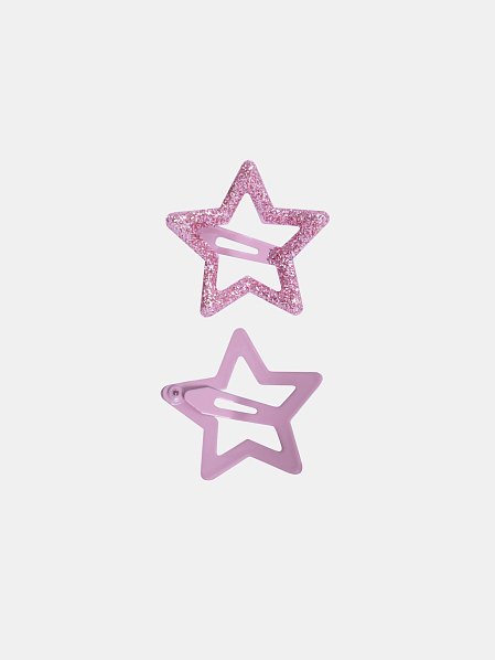 Παιδικά Τσιμπιδάκια Μαλλιών Glitter Stars