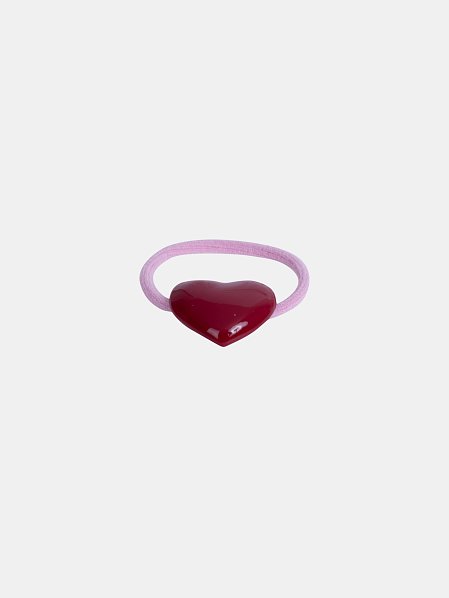 Παιδικά Λαστιχάκια Μαλλιών Heart Charm