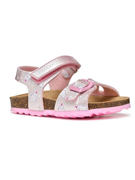 Βρεφικά Σανδάλια Geox Chalki για Κορίτσια Iridescent Unicorn (Μεγέθη 22-27)