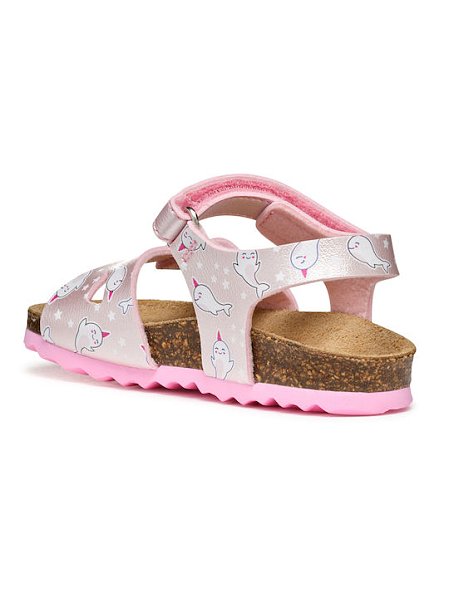 Βρεφικά Σανδάλια Geox Chalki για Κορίτσια Iridescent Unicorn (Μεγέθη 22-27)