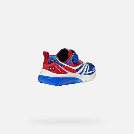 Παιδικά Παπούτσια Geox Ciberdron για Αγόρια Royal Spiderman (Μεγέθη 25-33)