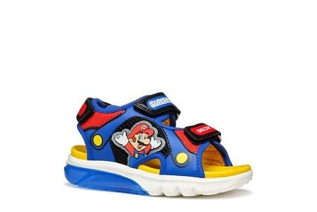 Παιδικά Σανδάλια Geox Ciberdron για Αγόρια Supermario (Μεγέθη 25-33)