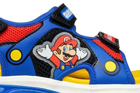 Παιδικά Σανδάλια Geox Ciberdron για Αγόρια Supermario (Μεγέθη 25-33)