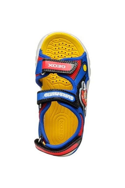 Παιδικά Σανδάλια Geox Ciberdron για Αγόρια Supermario (Μεγέθη 25-33)