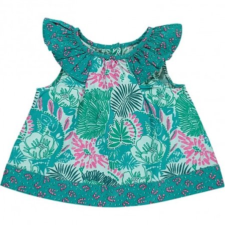 Βρεφική Μπλούζα για Κορίτσια Turquoise Boho