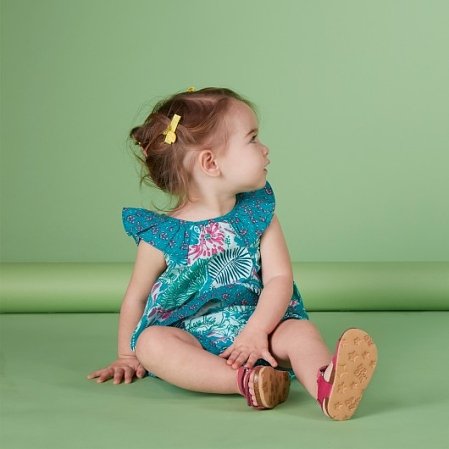 Βρεφική Μπλούζα για Κορίτσια Turquoise Boho