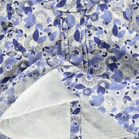 Βρεφική Πουκαμίσα για Κορίτσια Blue Tribal