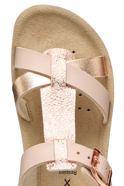 Παιδικά Σανδάλια Geox Costarei για Kορίτσια Light Pink/Rose Gold (Μεγέθη 25-36)