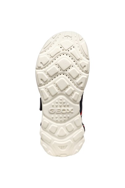 Παιδικά Σανδάλια Geox Airadyum για Αγόρια Navy/Red (Μεγέθη 28-36)