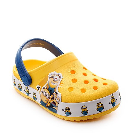 Crocs Crocband Παιδικά Σαμπό Yellow Minions