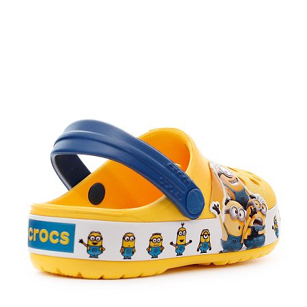Crocs Crocband Παιδικά Σαμπό Yellow Minions