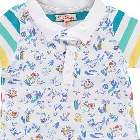 Βρεφική Μπλούζα για Αγόρια Multi Patterns