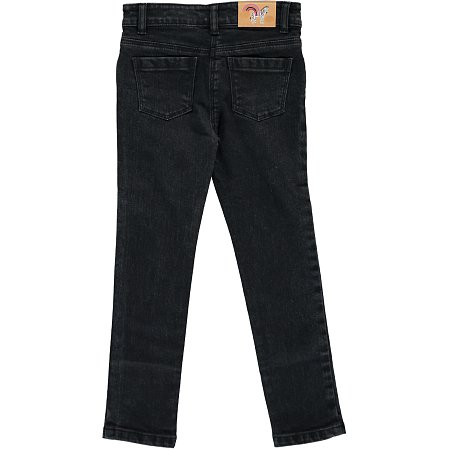 Παιδικό Παντελόνι για Κορίτσια Black Denim Tribal