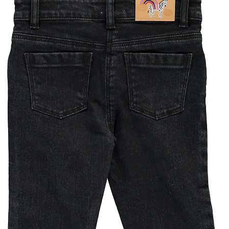 Παιδικό Παντελόνι για Κορίτσια Black Denim Tribal