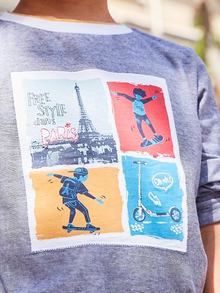 ΠΑΙΔΙΚΗ ΓΚΡΙ ΜΑΚΡΥΜΑΝΙΚΗ ΜΑΚΟ ΜΠΛΟΥΖΑ SERGENT MAJOR ΓΙΑ ΑΓΟΡΙΑ