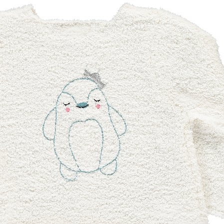 Βρεφική Ζακέτα για Κορίτσια Fuzzy Penguin