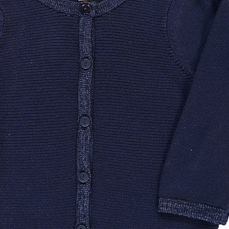 Βρεφική Ζακέτα για Κορίτσια Basic Navy