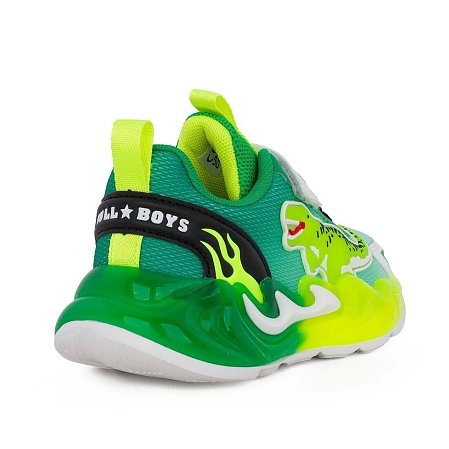 Παιδικά Παπούτσια BullBoys για Αγόρια Green Roar (Μεγέθη 26-35)