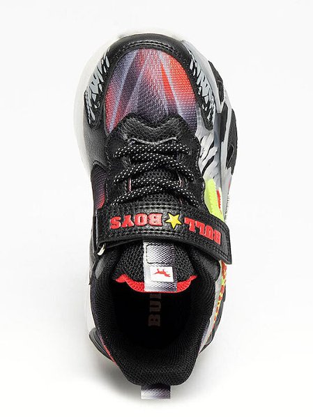 Παιδικά Παπούτσια BullBoys T-Rex Scarpa για Αγόρια Grey (Μεγέθη 26-33)