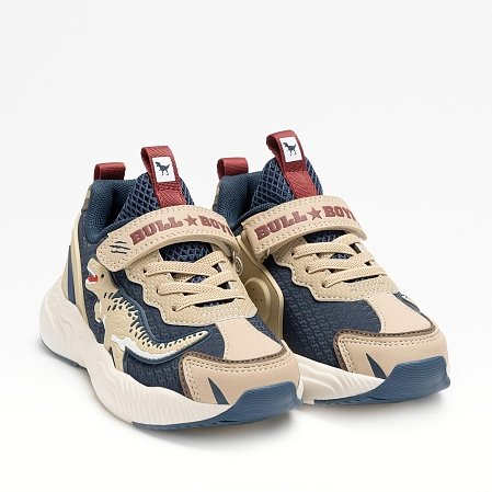 Παιδικά Παπούτσια BullBoys T-Rex για Αγόρια Beige (Μεγέθη 26-33)