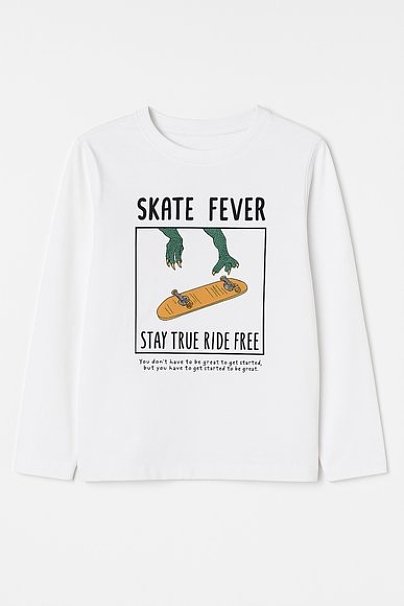 Παιδική Μπλούζα για Αγόρια Ride Free